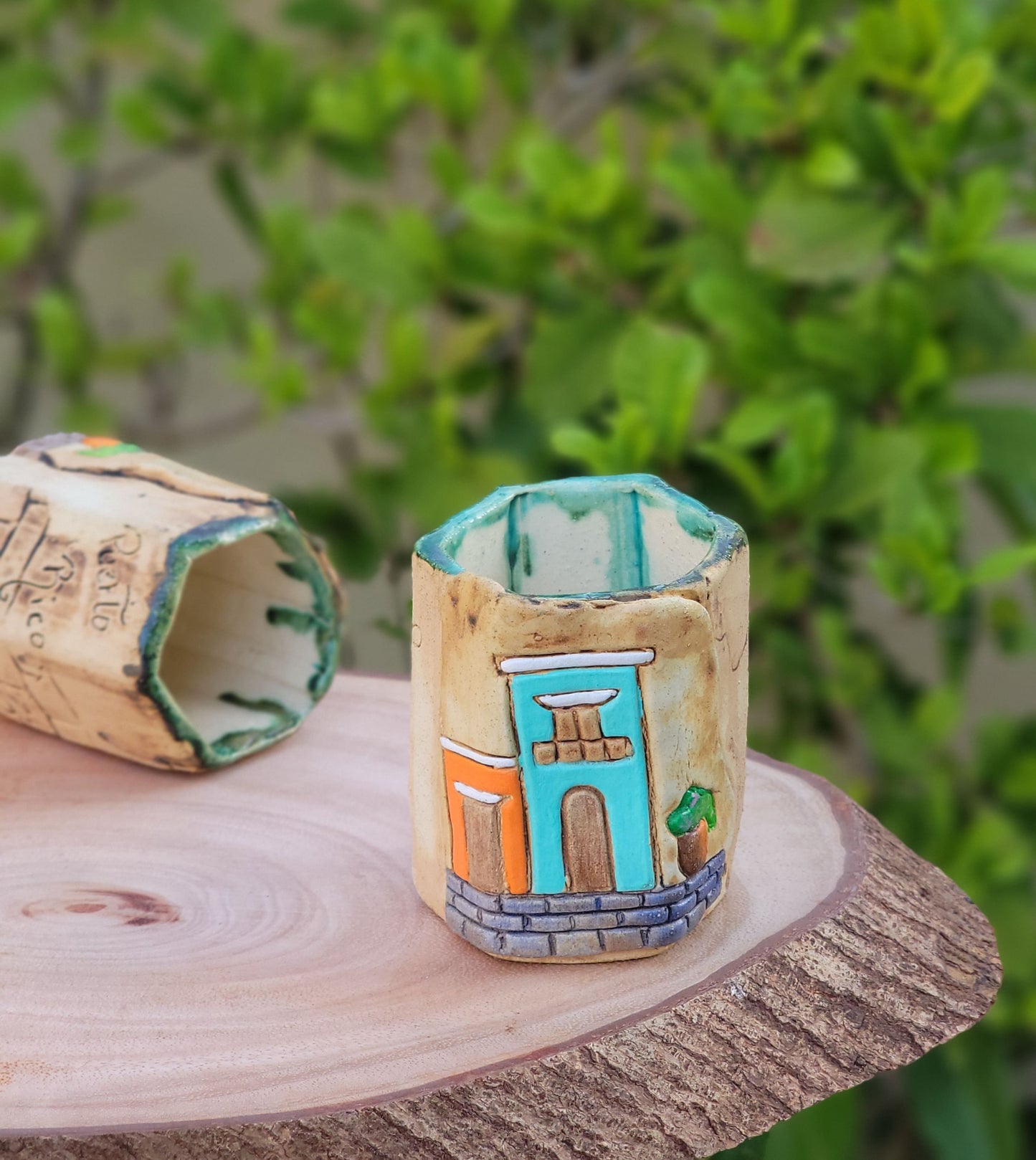 Old San Juan Puerto Rico Ceramic Holder
