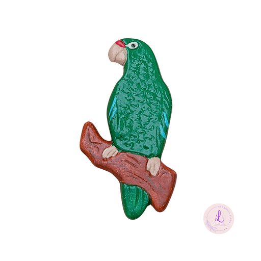 Puerto Rican Parrot - Ceramic Magnet