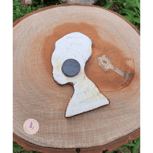 Black Lady - Ceramic Magnet