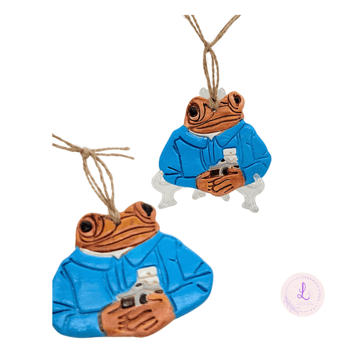 Bad Bunny Ceramic Ornaments