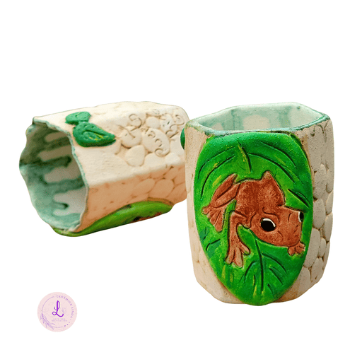 Puerto Rican Coqui Ceramic Holder