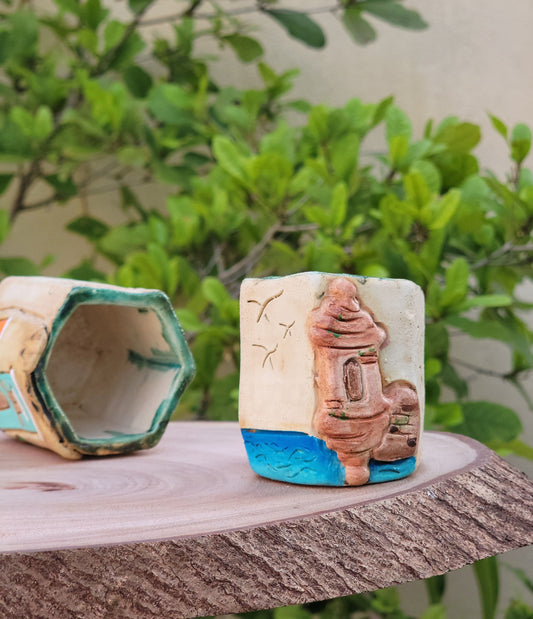 Garita del Morro Handmade Ceramic Holder
