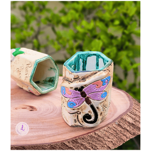 Dragonfly Ceramic Holder