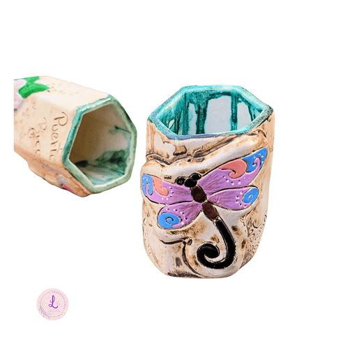 Dragonfly Ceramic Holder