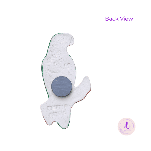 Puerto Rican Parrot - Ceramic Magnet