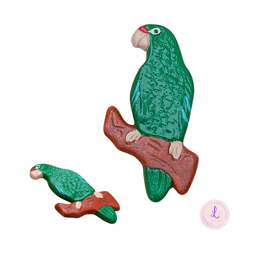 Puerto Rican Parrot - Ceramic Magnet