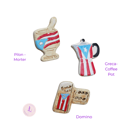 Puerto Rican Flag - Ceramic Magnets