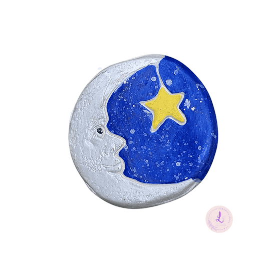 Half Moon - Ceramic Magnet