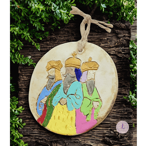 Three Wise Men Ceramic Ornament