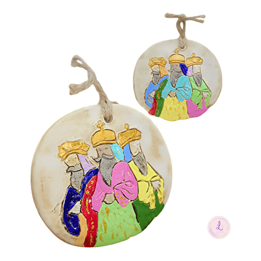 Three Wise Men Ceramic Ornament