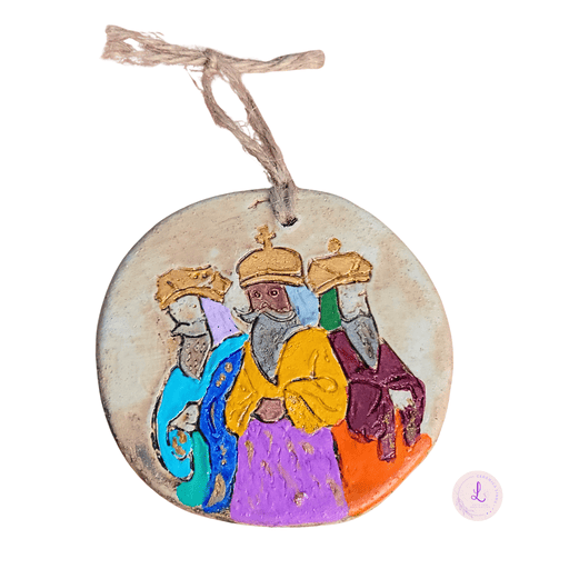 Three Wise Men Ceramic Ornament